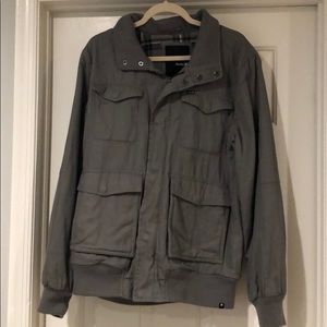 Men’s Hurley Fleece Lined Jacket (Large)